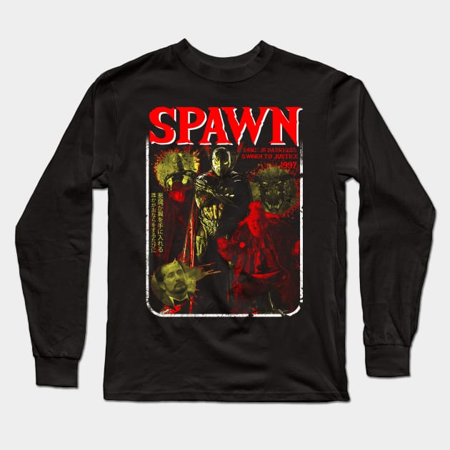 Spawn - Born In Darkness Long Sleeve T-Shirt by WithinSanityClothing